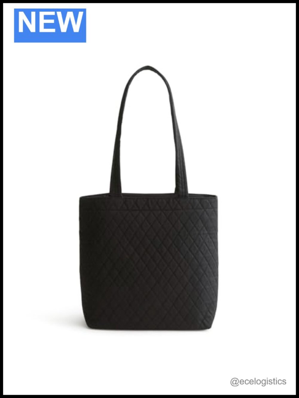 Quilted Premium Cotton Small Zip Tote Handbag